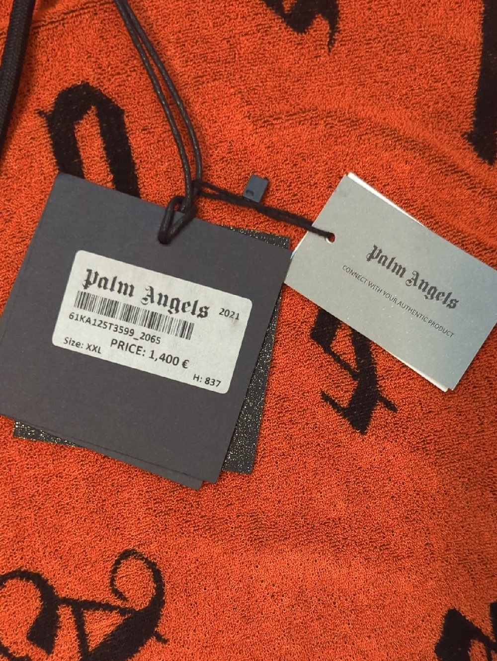 Palm Angels Hoodie NWT -Size XXL - Picture 3 of 9